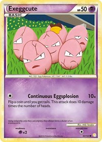 Exeggcute (63/123) [HeartGold SoulSilver]