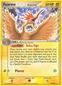 Fearow (Delta Species) (18/100) [Crystal Guardians]