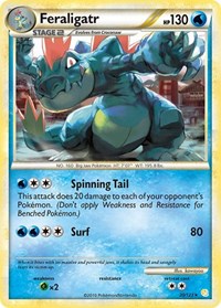 Feraligatr (20/123) [HeartGold SoulSilver]