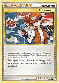 Fisherman (92/123) [HeartGold SoulSilver]