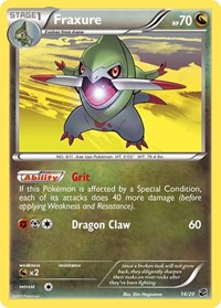 Fraxure (14) (14/20) [Dragon Vault]