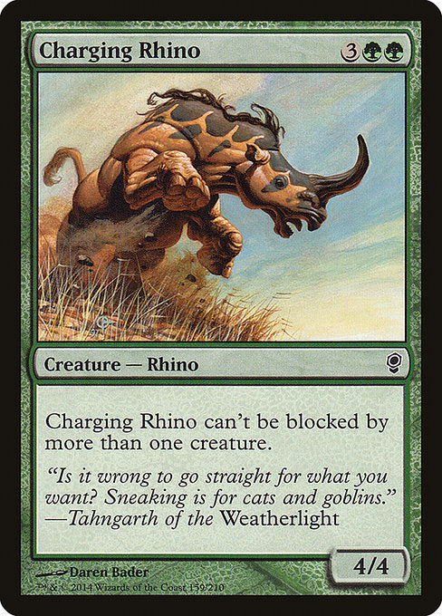 Charging Rhino (159) [Conspiracy]