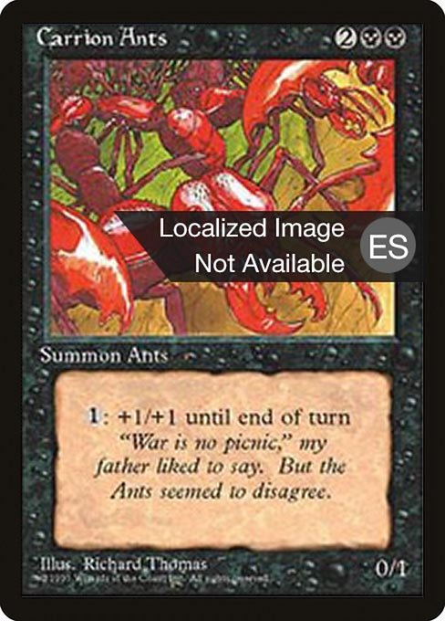 Carrion Ants (125) [Fourth Edition Foreign Black Border]