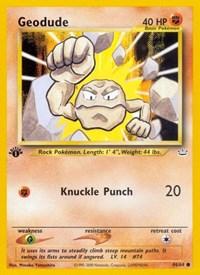 Geodude (44/64) [Neo Revelation (Unlimited)]