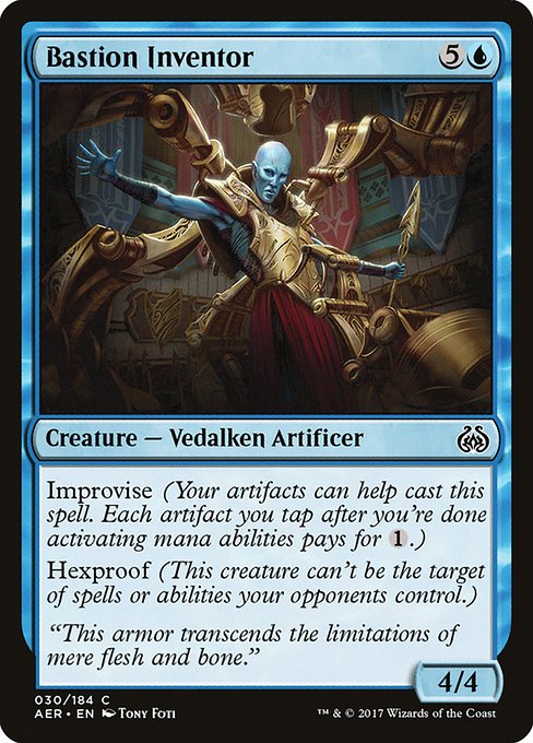 Bastion Inventor (30) [Aether Revolt]