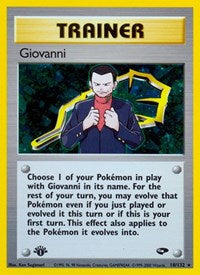 Giovanni (18) (018/132) [Gym Challenge (Unlimited)]