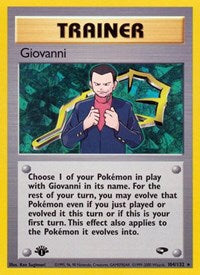 Giovanni (104) (104/132) [Gym Challenge]