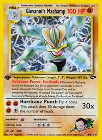 Giovanni's Machamp (006/132) [Gym Challenge]