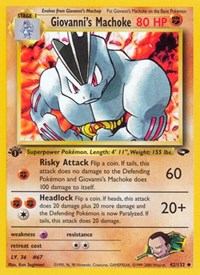 Giovanni's Machoke (042/132) [Gym Challenge]