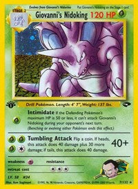 Giovanni's Nidoking (007/132) [Gym Challenge]