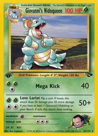 Giovanni's Nidoqueen (023/132) [Gym Challenge (Unlimited)]