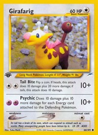 Girafarig (066/105) [Neo Destiny]