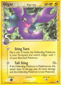 Gligar (Delta Species) (16/101) [Dragon Frontiers]