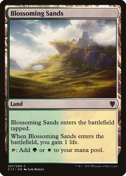 Blossoming Sands (237) [Commander 2017]