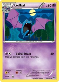 Golbat (54/135) [Plasma Storm]