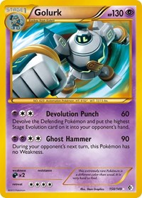 Golurk (150/149) [Boundaries Crossed]