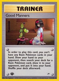 Good Manners (111/132) [Gym Heroes]