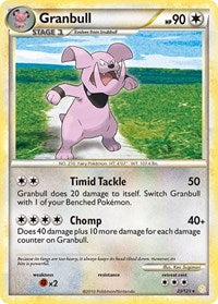 Granbull (22/123) [HeartGold SoulSilver]