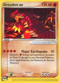 Groudon ex - 002 (Nintendo Power Magazine) (002) [Nintendo Promos]