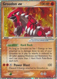 Groudon ex (93/100) [Crystal Guardians]