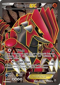 Groudon EX (106 Full Art) (106/108) [Dark Explorers]