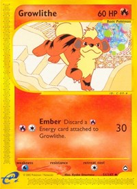 Growlithe (51) (051/147) [Aquapolis]