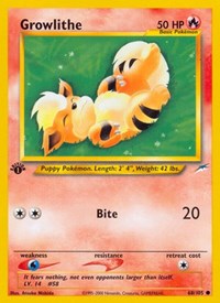Growlithe (068/105) [Neo Destiny (Unlimited)]