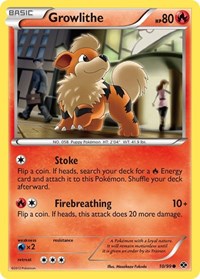 Growlithe (10) (10/99) [Next Destinies]