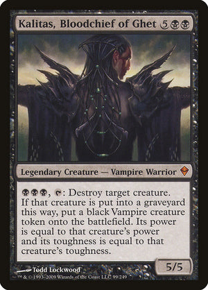 Kalitas, Bloodchief of Ghet (99) [Zendikar]