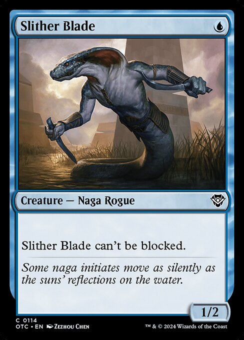 Slither Blade (114) [Outlaws of Thunder Junction Commander]