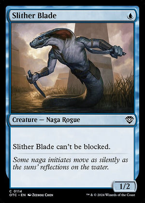 Slither Blade (114) [Outlaws of Thunder Junction Commander]