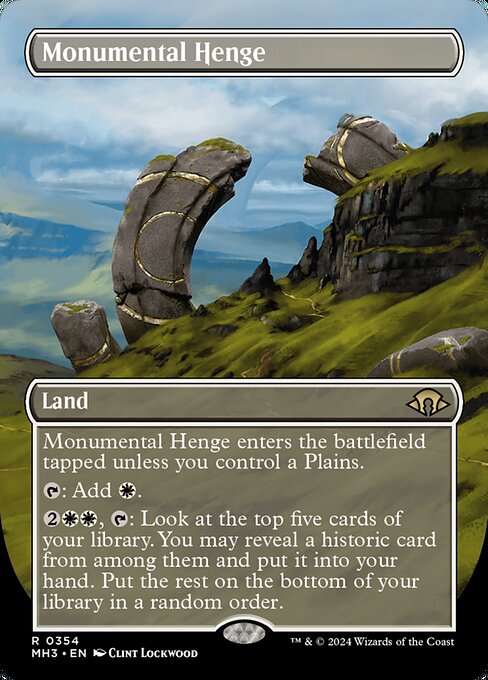 Monumental Henge (354) [Modern Horizons 3]