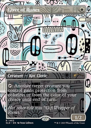 Giver of Runes (1463) [Secret Lair Drop] [Borderless]