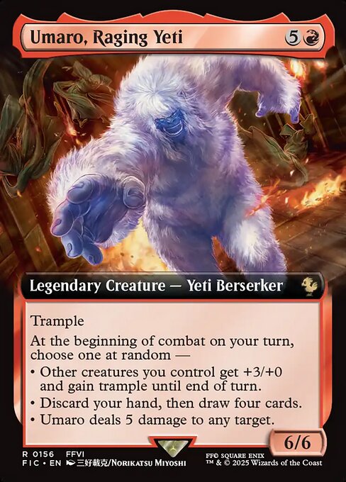 Umaro, Raging Yeti (156) [Final Fantasy Commander]