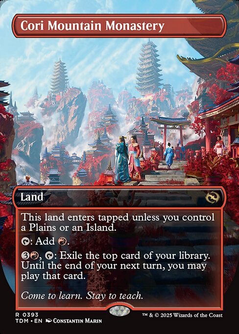 Cori Mountain Monastery (393) [Tarkir: Dragonstorm]