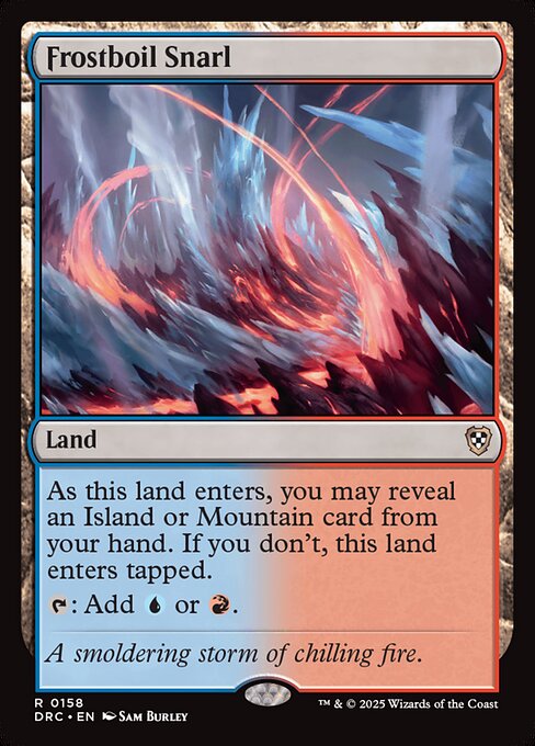 Frostboil Snarl (158) [Aetherdrift Commander]