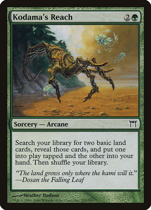 Kodama's Reach (225) [Champions of Kamigawa]