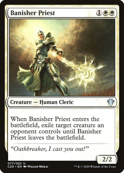Banisher Priest (77) [Commander 2020]