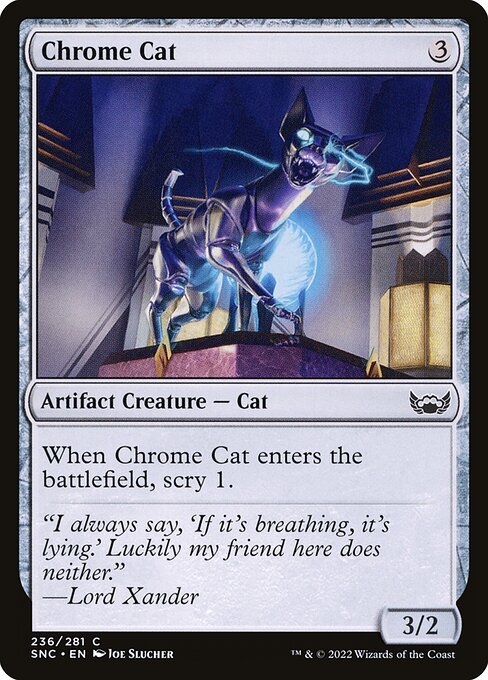 Chrome Cat (236) [Streets of New Capenna]