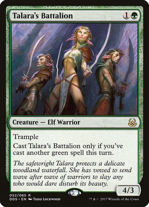 Talara's Battalion (52) [Duel Decks: Mind vs. Might]