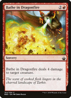 Bathe in Dragonfire (164) [Battlebond]