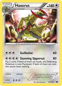 Haxorus (89/108) [Dark Explorers]