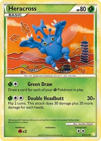 Heracross (43/123) [HeartGold SoulSilver]