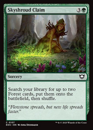 Skyshroud Claim (107) [Edge of Eternities Commander]