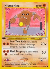 Hitmonlee (042/105) [Neo Destiny (Unlimited)]