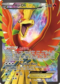 Ho-Oh Ex (119 Full Art) (119/124) [Dragons Exalted]