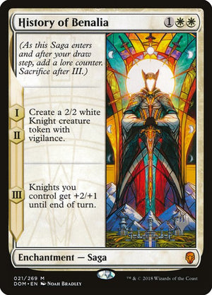 History of Benalia (21p) [Dominaria Promos]