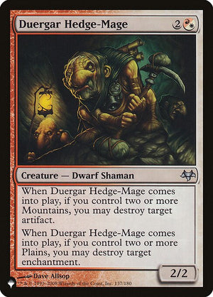 Duergar Hedge-Mage (EVE-137) [The List]