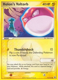 Holon's Voltorb (71/113) [Delta Species]