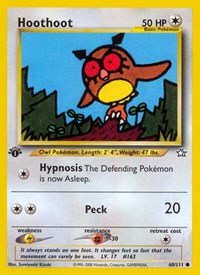 Hoothoot (060/111) [Neo Genesis (Unlimited)]